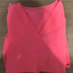 Mandala hot pink scrubs size XL!